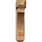 Ekena Millwork Imperial Craftsman Smooth Bracket w/ Offset Brace, Western Red Cedar, 7 1/2"W x 34"D x 34"H BKT0806X34X34IMP04SWR - alternate 4